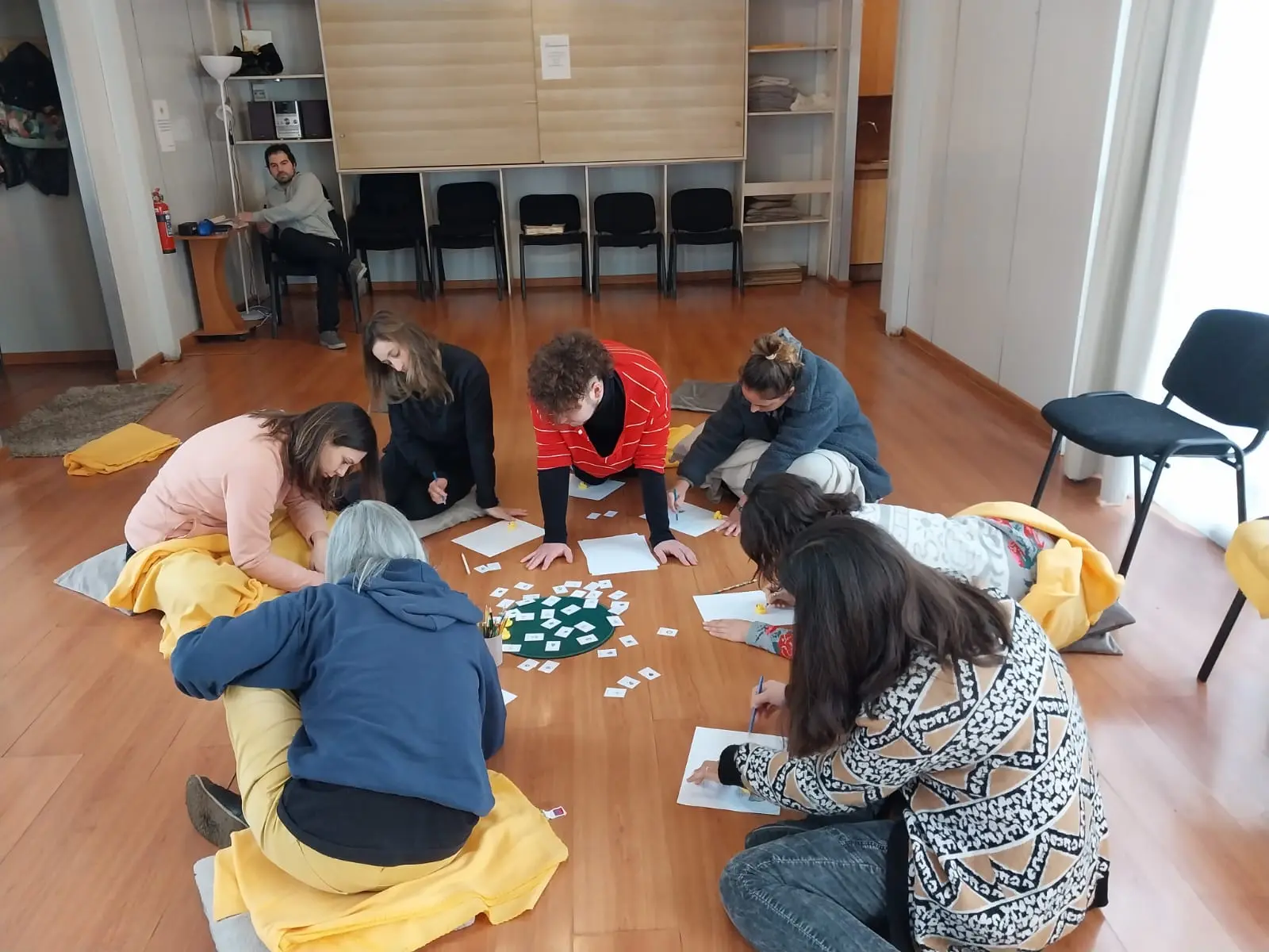 Sesión de psicodrama junguiano en grupo 4